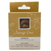Assorted Scents Incense Cone Pre Priced $ 2.25 - 4 Inners of 18pcs  - 9 pcs Of Palo Santo Scent UPC # 1922341012230 -  Jasmine UPC # 1922341012247